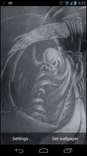 This Hood Less Grim Reaper Aka La Muerte Parca