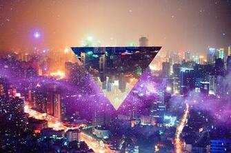 Trippy Galaxy Illuminati Wallpaper