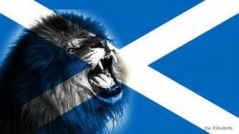 Scottish Flag Wallpaper
