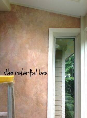 Fixing A Tuscan Textured Finish For Client After Renovation The
