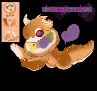 King Cake Jr Open By Loveburb