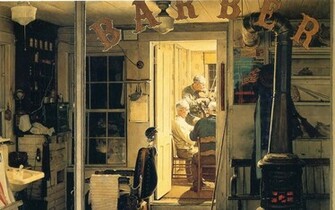 Norman Rockwell Violinist Interior Spaces Art HD Wallpaper
