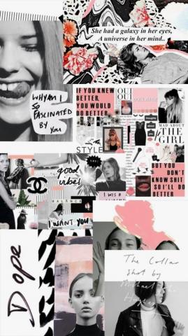 Antonia Serena On Wallpaper Aesthetic Collage Fashion