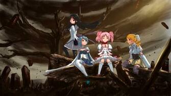 Puella Magi Madoka Magica Computer Wallpaper Desktop Background