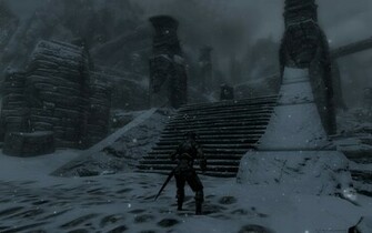 Scrolls V Skyrim Background Game Desktop Wallpaper Jpg