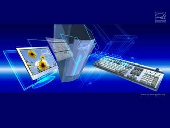 Blue Technology Wallpaper High Definition