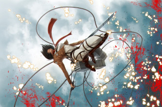 Shingeki No Kyojin Mikasa Ackerman Wallpaper HD