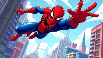 Spiderman Cartoon Wallpaper