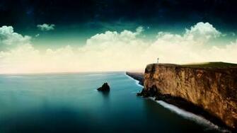 Landscape Ocean Cliff HD Wallpaper Is A Great For Your