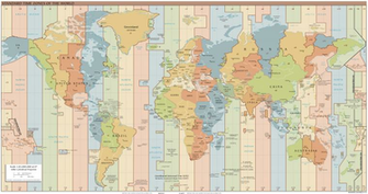 Time Zone Map Now That Russia Has Added Their Number Of Zones