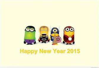 Marvel Minions Wallpaper HD Happy New Year Lovely