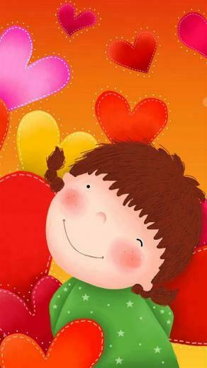 Cute Girl Top iPhone Wallpaper