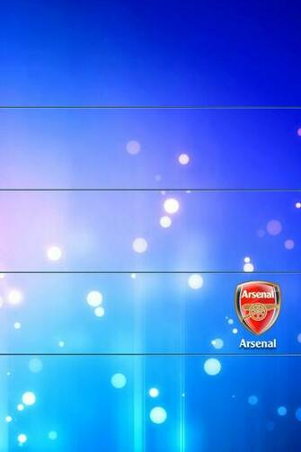 Arsenal Blue Creative Designs Wallpaper For iPhone