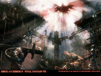 Final Fantasy Vii Dirge Of Cerberus Ff7dc Wallpaper