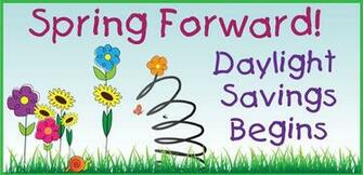 Daylight Savings Time Is Here To Spring Forward