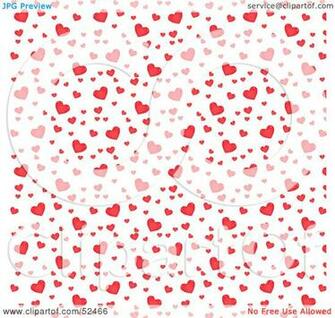 Rf Clipart Illustration Of A Valentine Heart Background Version