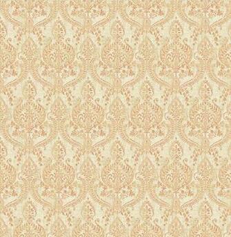 Waverly Rust Petite Damask Wallpaper Boulevard