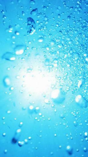 Blue Water Drops S4 Wallpaper Samsung Galaxy