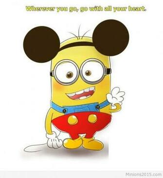 Funny Minion Mouse Wallpaper