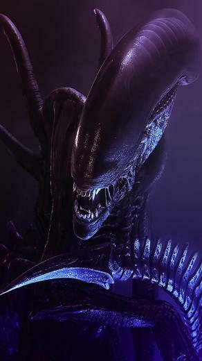 Alien Galaxy Note Wallpaper