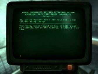 Fallout Terminal Computer Games HD Wallpaper