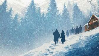 The Hateful Eight Artwork Wallpaper Background