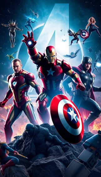 Avengers Mobile 4k Wallpaper