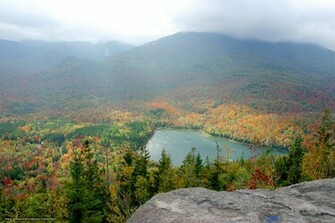 Wallpaper Adirondacks New York Autumn Lake Desktop