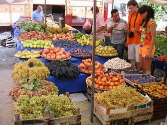 Side Market Turkey Wallpaper