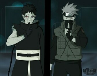 Kakashi Hatake And Obito Uchiha Wallpaper