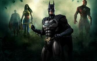 Wallpaper Wonder Women Superman Flash Fighting Batman