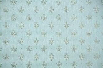 Listing 1940s Vintage Wallpaper Pretty Blue With
