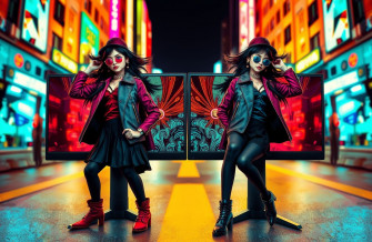 Dual Monitor Wallpaper Girls