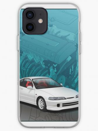 Integra Dc2 With B Series Background iPhone Case Cover By