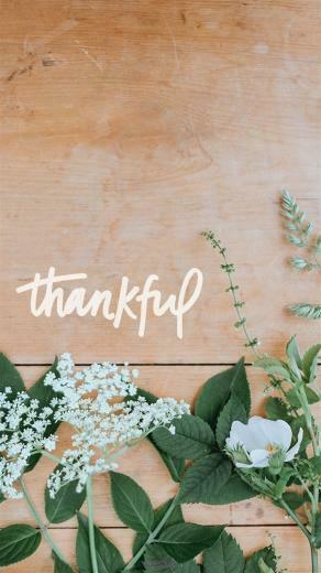 Thankful Wallpaper Top Background
