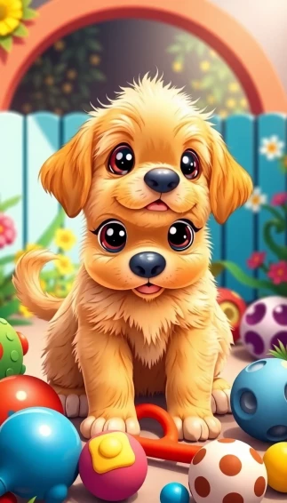 Cute Funny Dog Wallpaper
