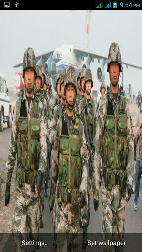 China Army Live Wallpaper For Android M