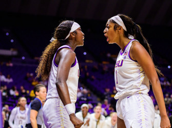 Ncaaw Lsu Tiger Angel Reese Leads The Sec In Scoring Rebounding