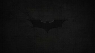 Minimalistic The Dark Knight Logo Franck Grzyb Wallpaper