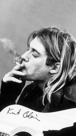 Kurt Cobain Wallpaper For iPhone Nirvana