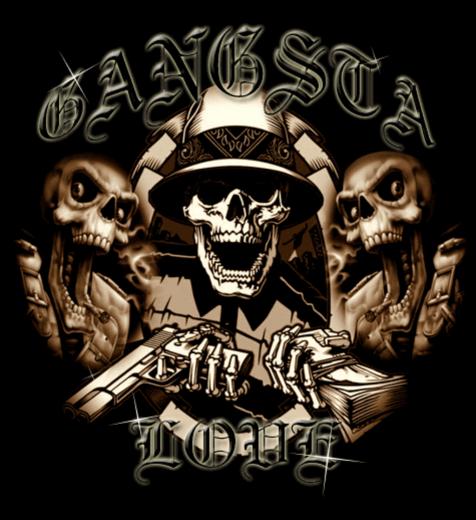 Gangster Skull Wallpaper Top Background