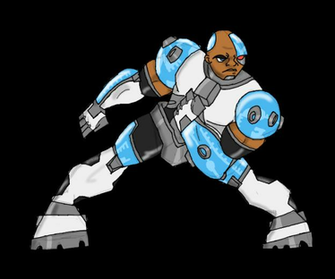 Teen Titans Cyborg By Ask Bud