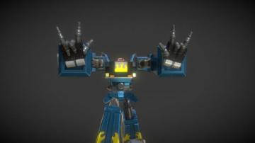 Megas Xlr Niiiiiice 3d Model By Cakeman1992