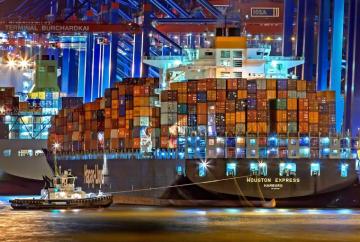 Container Ship Wallpaper