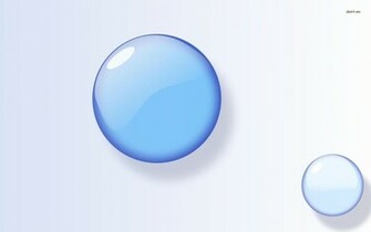 Blue Circles Wallpaper