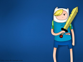 Finn Wallpaper By Kitty Emy