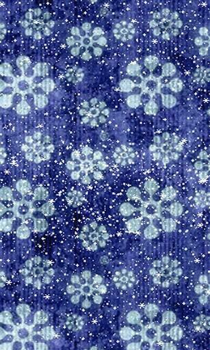 Bigger Snowflake Bling Live Wallpaper For Android Screenshot