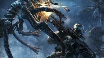 Wallpaper Alien Destructor Battle Game Pantalla