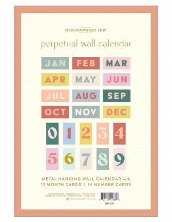 Perpetual Wall Calendar Designworks Ink Wallpaper