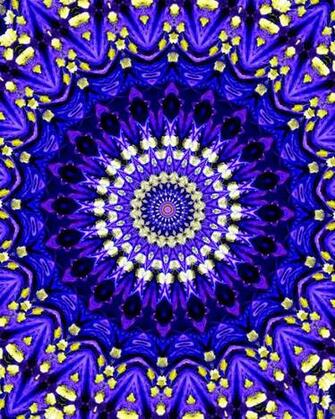 Royal Purple Rosette Abstract Background Textures Patterns